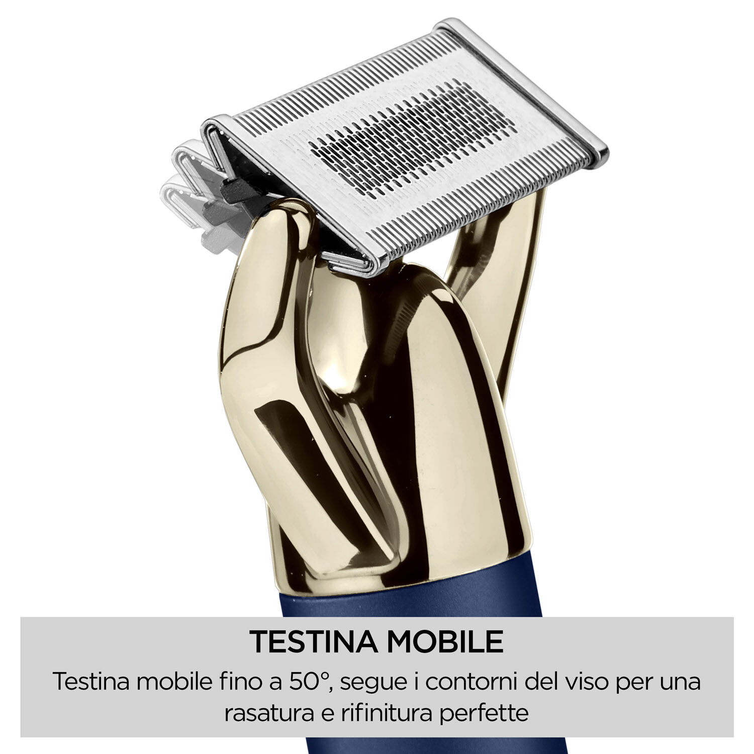 Utilizzo Wet & Dry - Sciacqua con acqua tiepida prima e dopo l'utilizzo per una facile pulizia